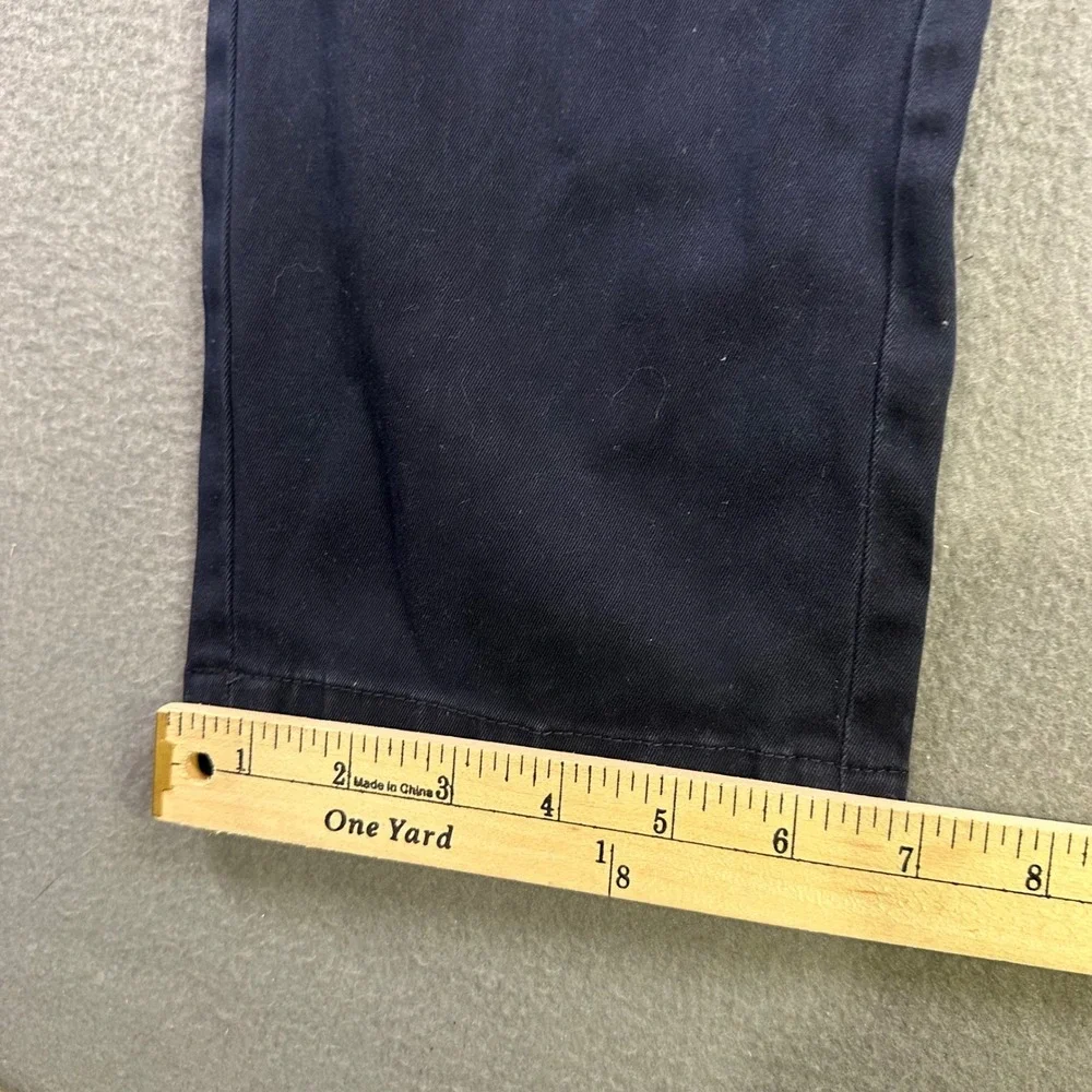 Banana Republic Fulton Rapid Movement Chino Pants Preppy Navy 34x33 795221-00